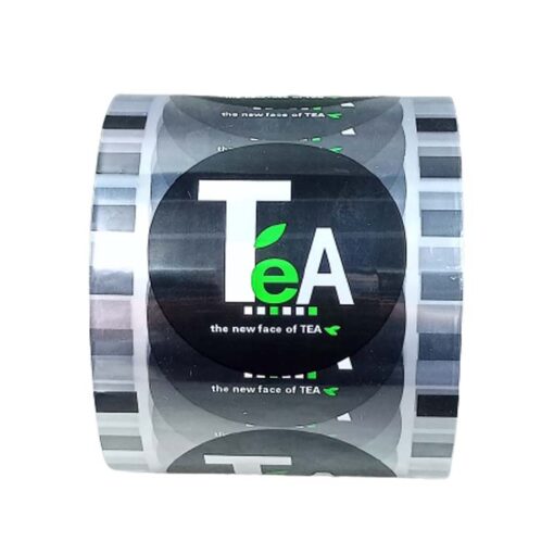 Cuộn màng dập cốc 2400 ly Mẫu tea xanh 115mm